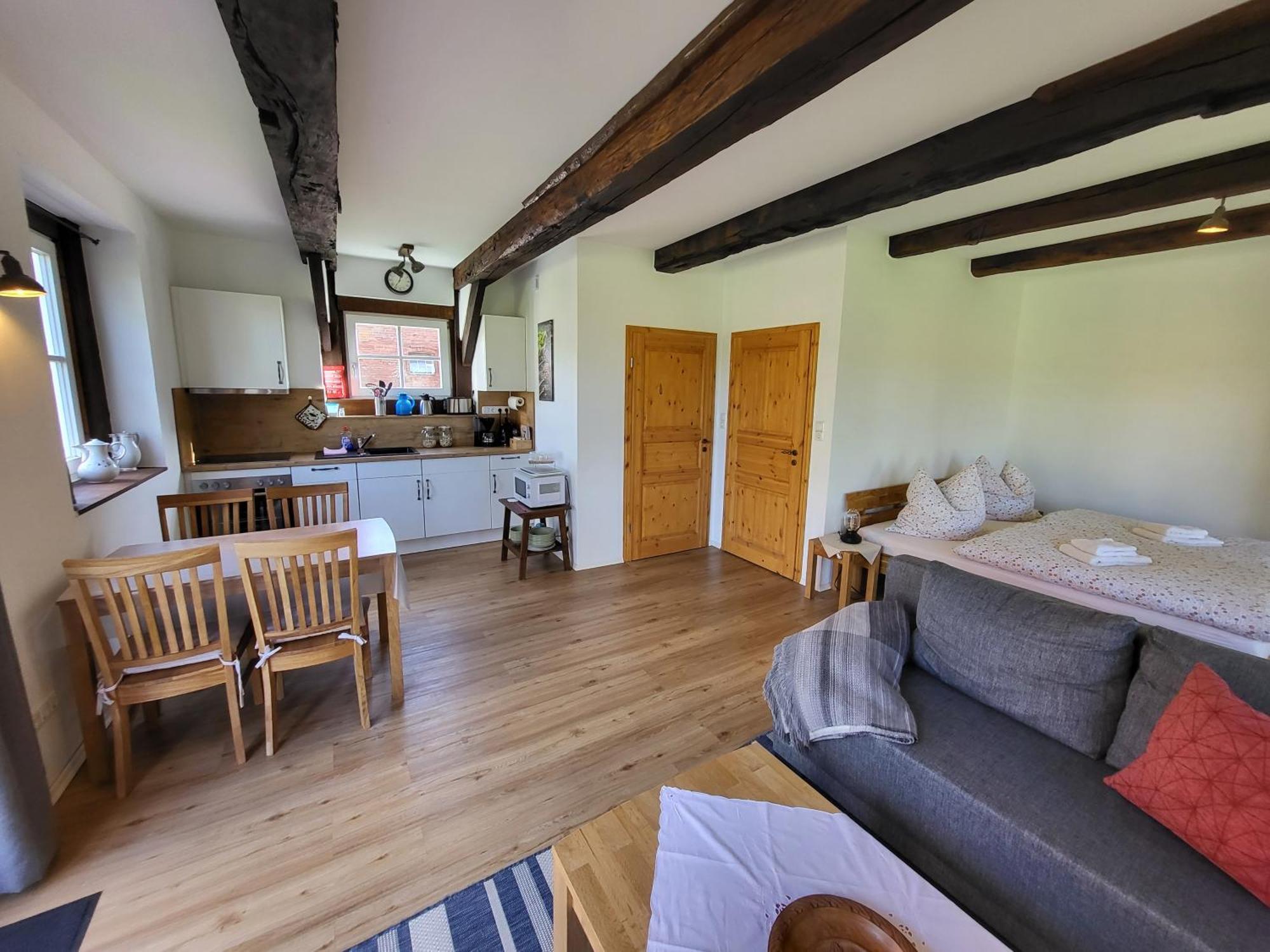 Apartamento Altes Backhaus Bauernhof Vogel Rohrsen Exterior foto